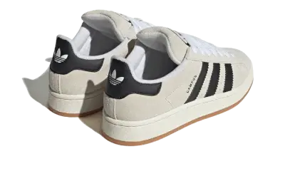 Adidas Campus 00s Crystal White Core Black — photo 3