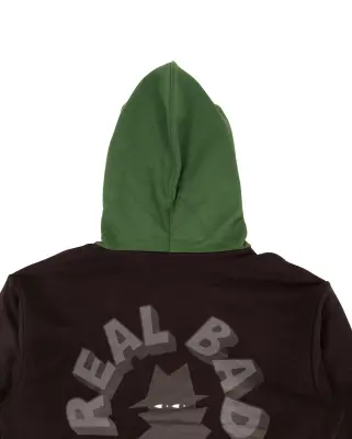 Fleece Hoodie Washed Black — photo 4