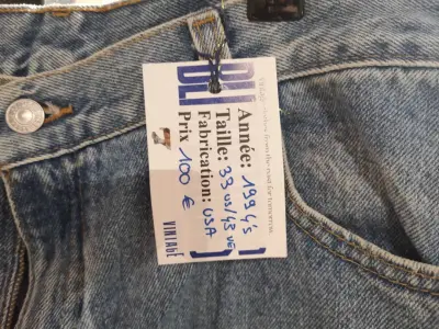 Jean vintage Levi's bleu — photo 2