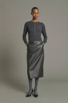 TEE-SHIRT LAOS GRIS ANTHRACITE — photo 1