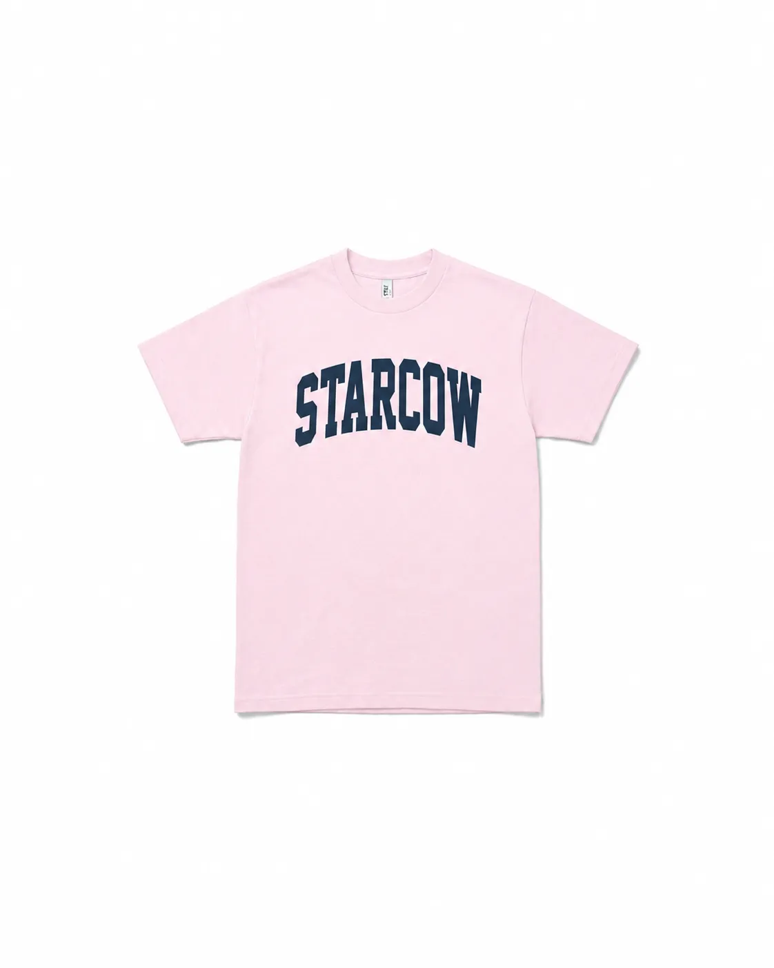 College Tee Powder Pink