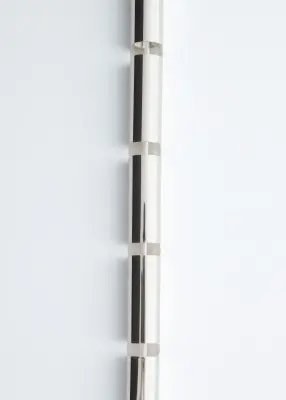 Collier en laiton poli - Argenté — photo 1