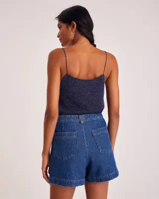 Short Simon bleu outremer — photo 2