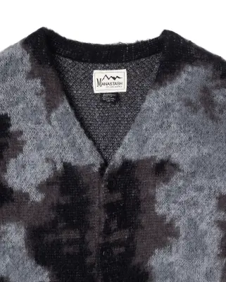 Blurry Jaquard Cardigan Black — photo 4