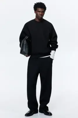 Sweat Oversized Fit - Noir — photo 1