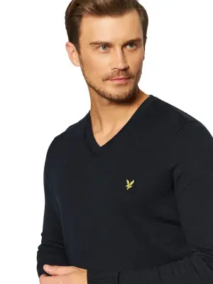 LYLE & SCOTT PULL COL V Marine — photo 5