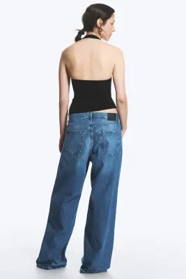 Jean large ample taille standard unisexe Solar - Sailor Blue - Bleu moyen — photo 5