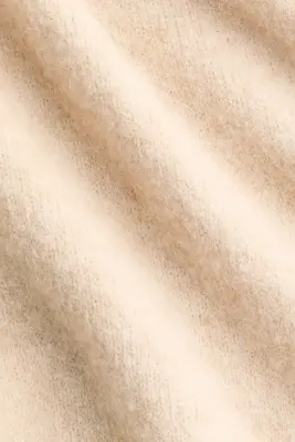 Pantalon large en maille - Beige clair chiné — photo 3
