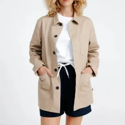 Veste de travail beige Valéry — photo 3