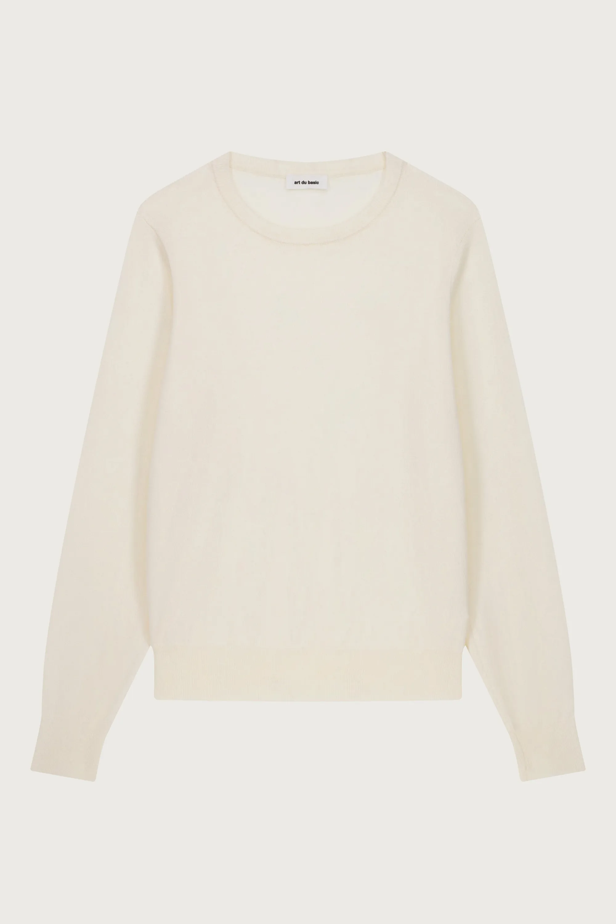 PULL COL ROND MAILLE FINE