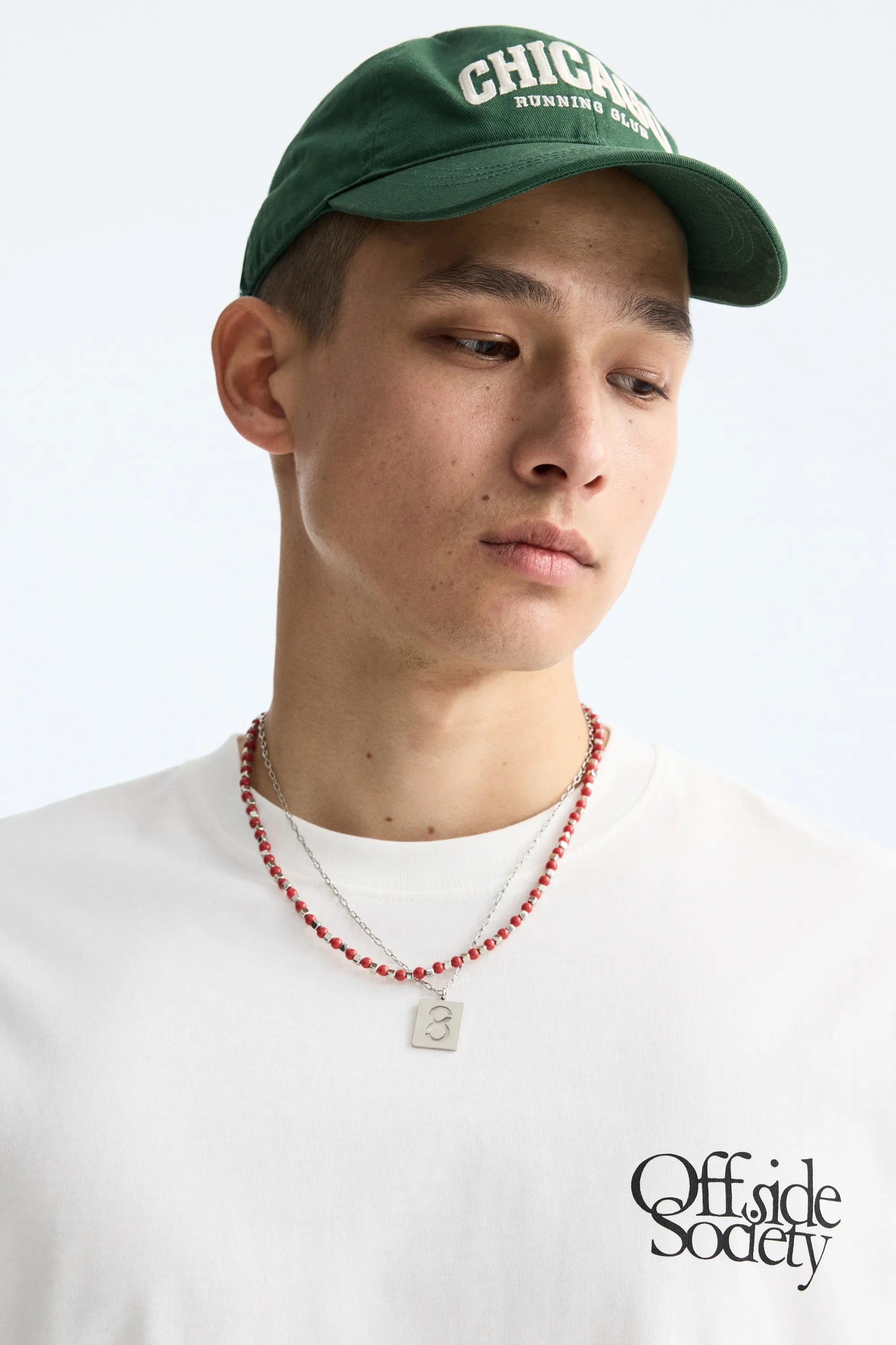 T-shirt imprimé Loose Fit - Blanc/Offside Society