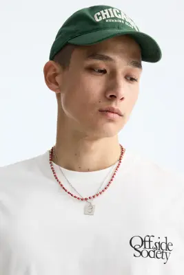 T-shirt imprimé Loose Fit - Blanc/Offside Society — photo 1