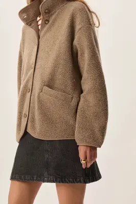 Veste maille Zlavina Loup — photo 3