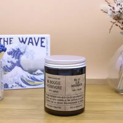 Bougie Végétale moyen modèle - 140g – La Bougie Herbivore — photo 4