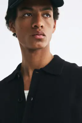 Gilet Regular Fit - Noir — photo 1