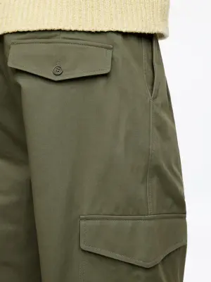 Pantalon cargo ample - Vert kaki — photo 2