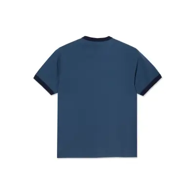 T-shirt Polar ringer tee – Grey Blue / Dark Blue — photo 2