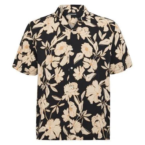 NORTH CHEMISE FLEURS Noir