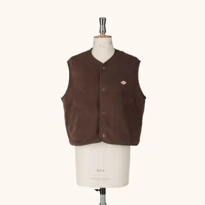 Gilet polaire sans manche Danton - Chocolate — photo 3
