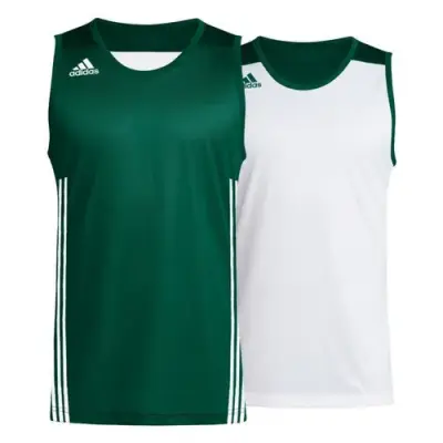 ADIDAS DEBARDEUR REVERSIBLE Vert — photo 1
