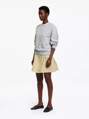 Sweat en éponge - Gris chiné — photo 2