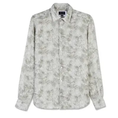 EDEN PARK CHEMISE PALMIER Kaki — photo 1