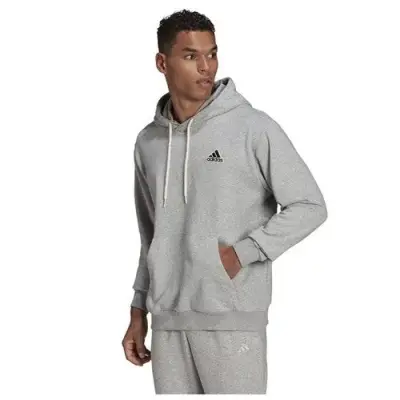 ADIDAS SWEAT CAPUCHE Gris — photo 1