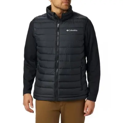 COLUMBIA POWDER LITE DOUDOUNE SANS MANCHES Noir — photo 1