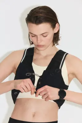 Veste de running sans manches légère - Noir — photo 1