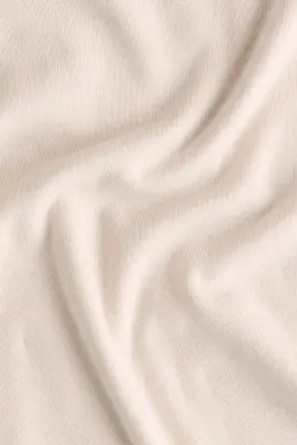 Top à manches longues en maille fine - Beige clair — photo 4