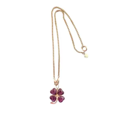 Collier long Fortunée rubis - Bohemian Rhapsodie — photo 2