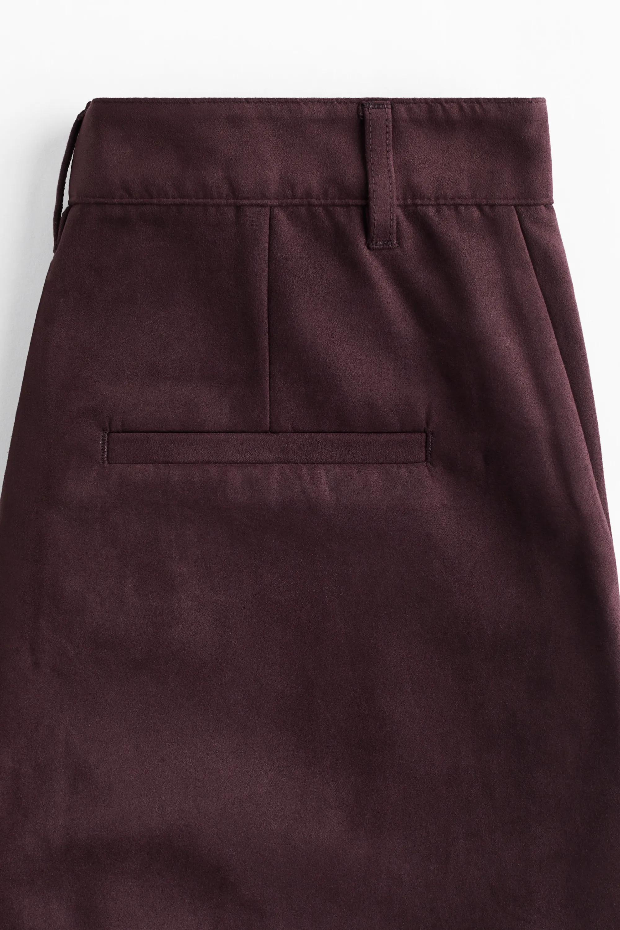 Short taille haute - Bordeaux