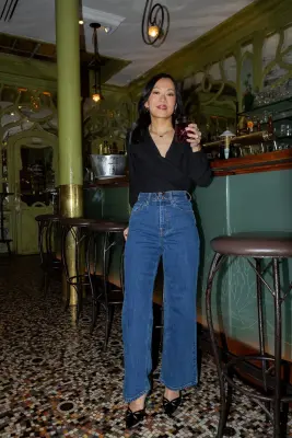 Blouse Estelle - noir — photo 3