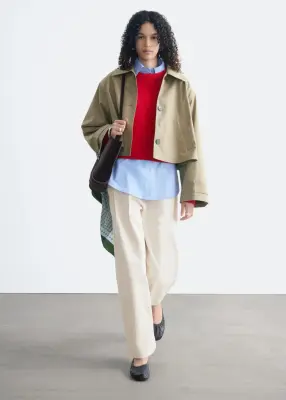 Veste courte - Beige — photo 3