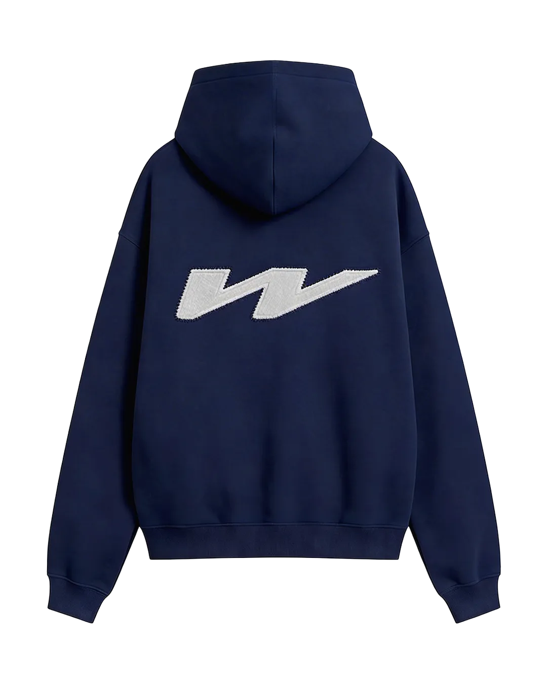 W Patch Hoodie Navy