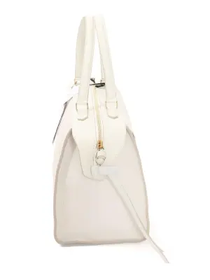 Sac RING en cuir grainé blanc Prix boutique 1650€ — photo 4
