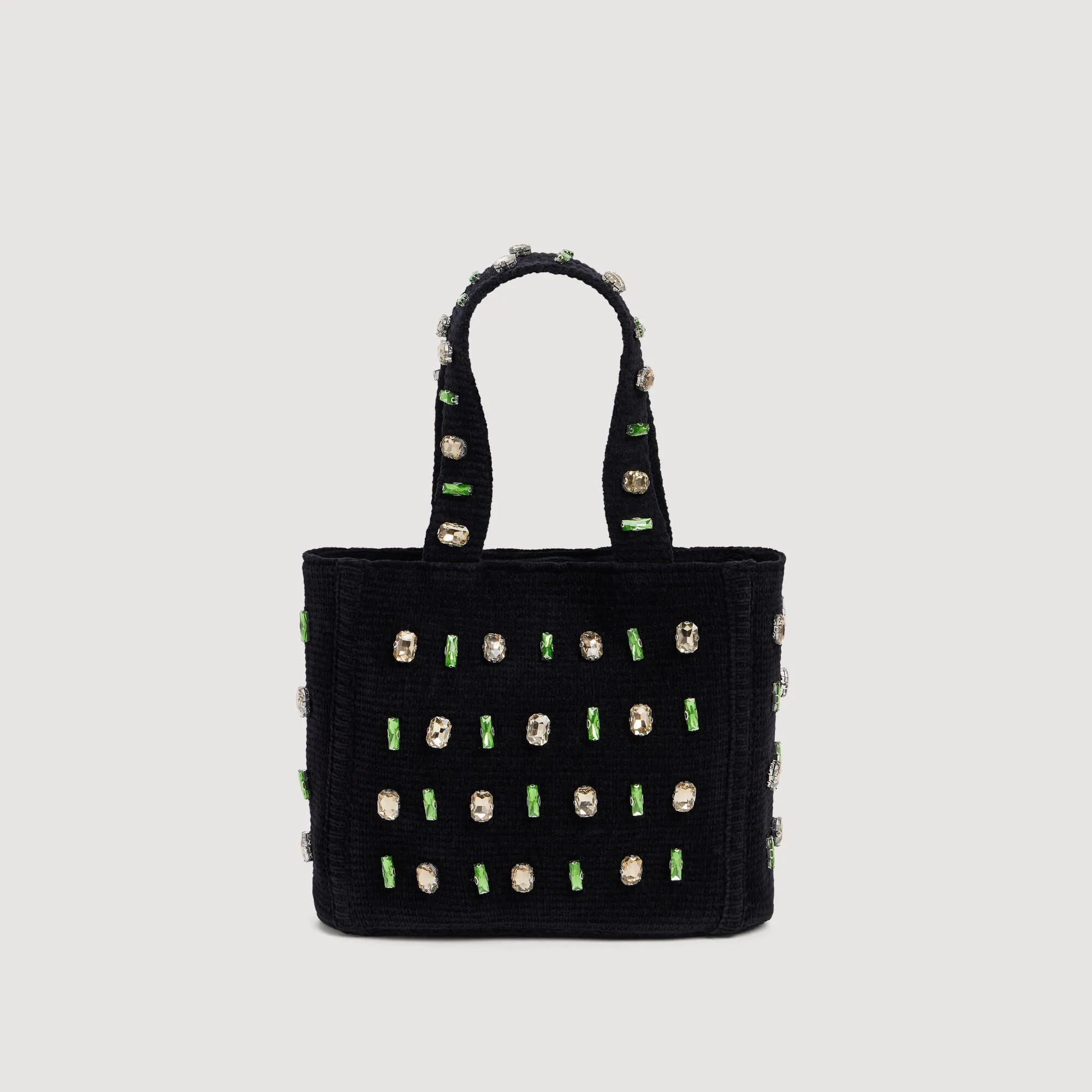 Sac en maille à bijoux pierres