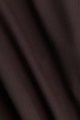 Top à manches longues en microfibre - Marron foncé — photo 5