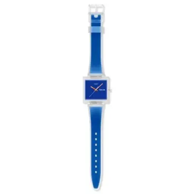 Montre Swatch SO38K701 - WHAT IF...SEE THRU BLUE? — photo 2