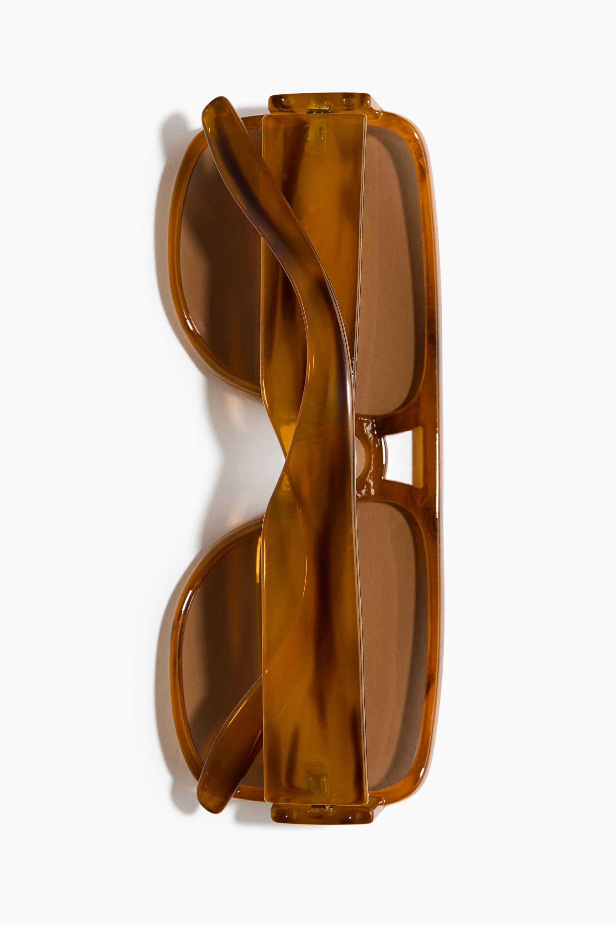 Lunettes de soleil polarisées - Marron/motif écaille de tortue