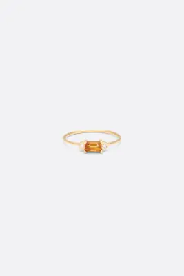 BAGUE DORESS - Or blanc 18 carats — photo 5