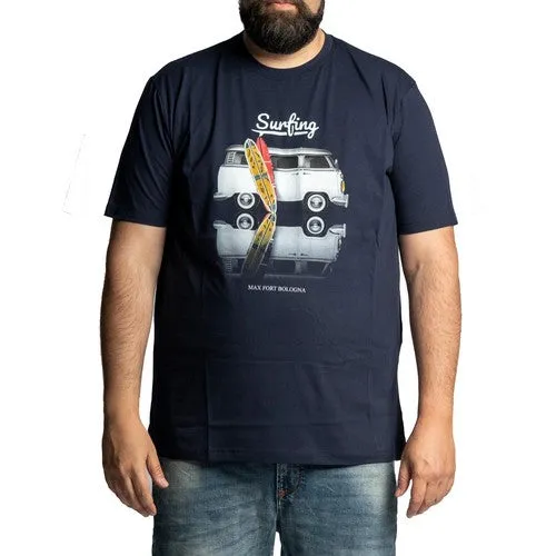 MAXFORT TEE SHIRT COMBI Marine
