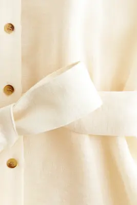 MAMA Robe chemise Before & After - Beige clair — photo 3