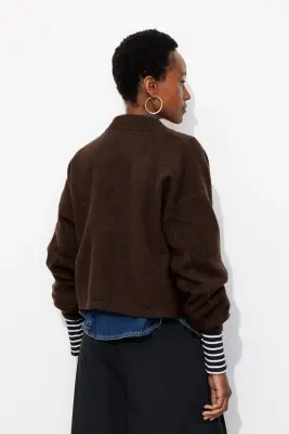 Gilet zippé col V Femme — photo 4