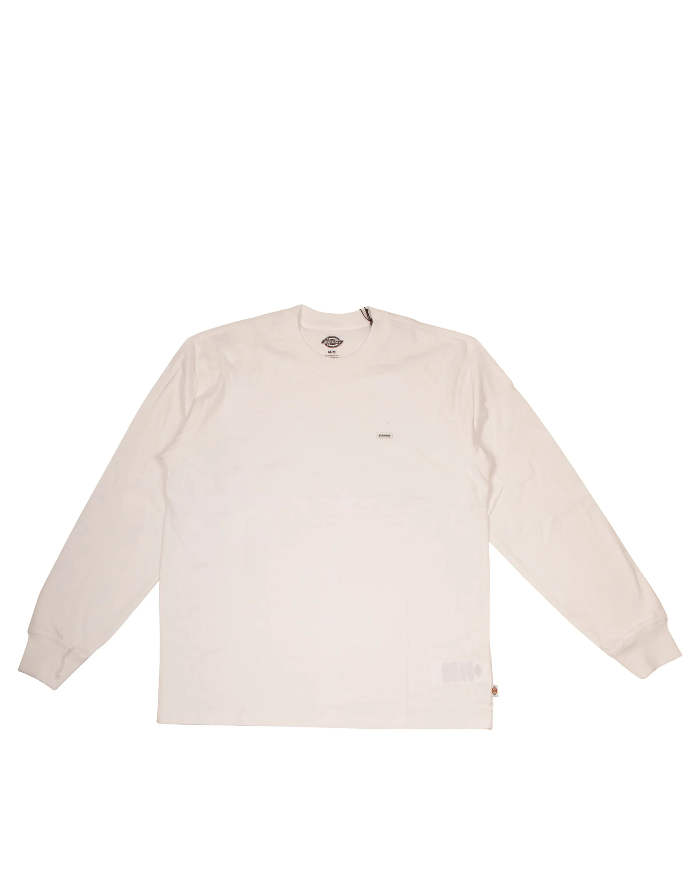 Clancy Heavyweight LS Tee White
