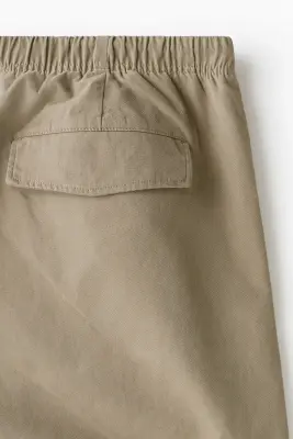Pantalon à coutures tournantes Relaxed Fit - Vert kaki — photo 4