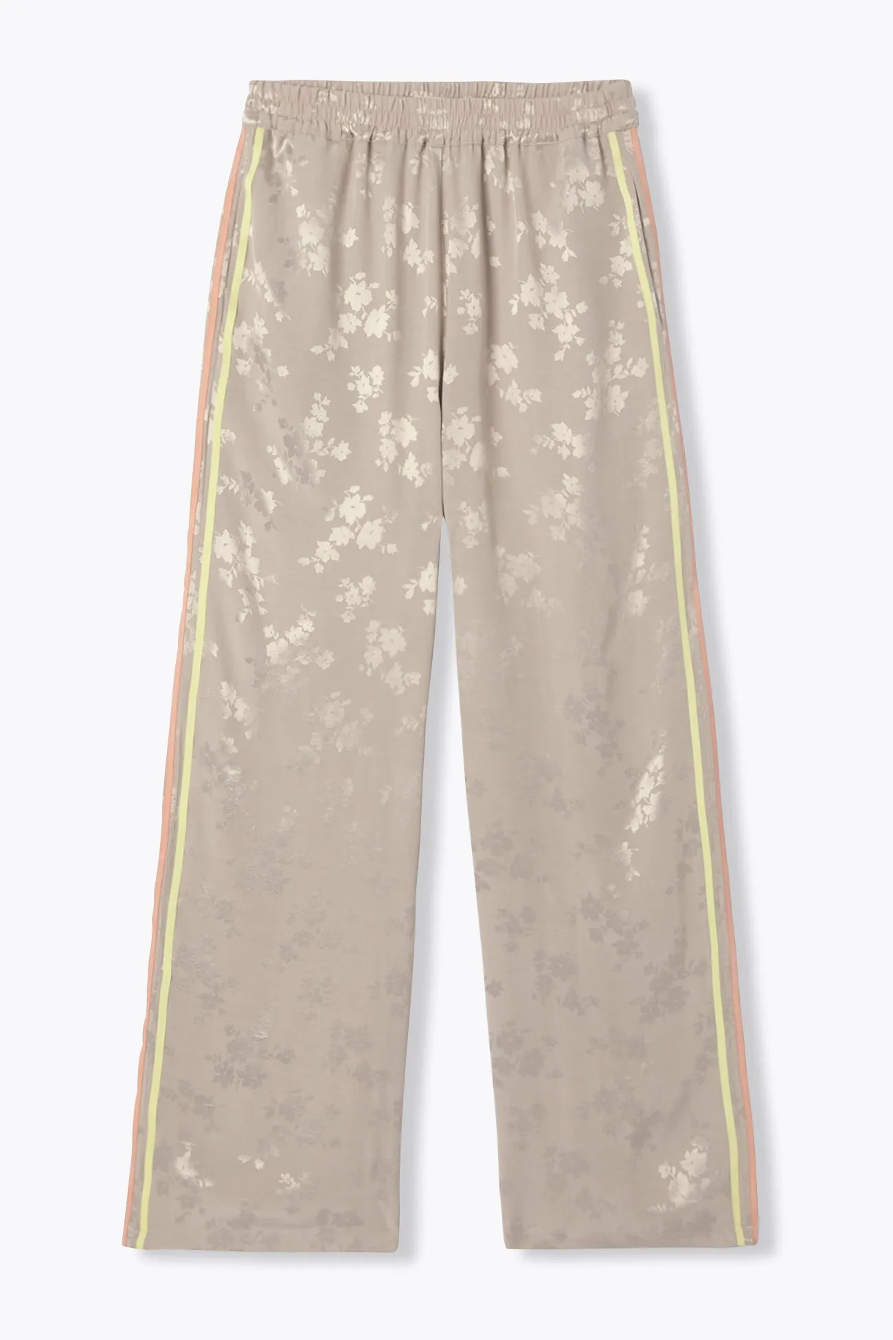 Pantalon large à bandes