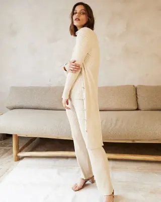 Cardigan Damira beige – Grace & Mila — photo 1