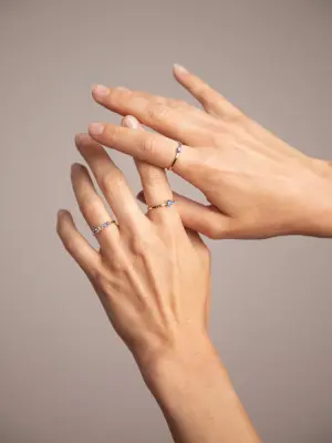 Bague Tristan Bleu — photo 4