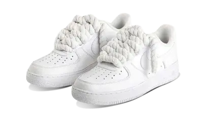 Nike Air Force 1 Rope Laces White — photo 2